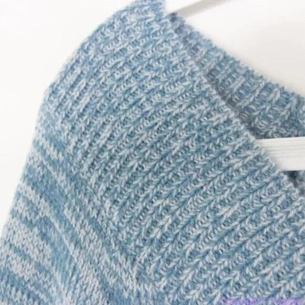 NEW White House‎ Black Market Super-Cozy blue Sweater Dress, S - Picture 16 of 16